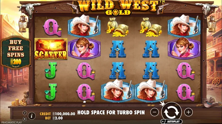Wild West Gold — Основная игра