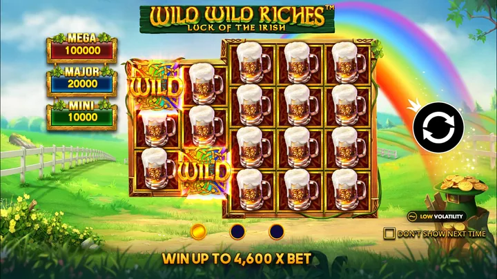 Wild Wild Riches — Заставка игры