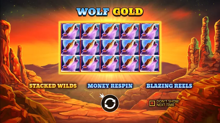 Wolf Gold — Заставка игры